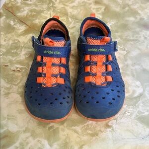 Stride Rite Kids Water Shoes in Blue and Orange